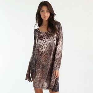 Y2K Women's Animal Print Top XXXL